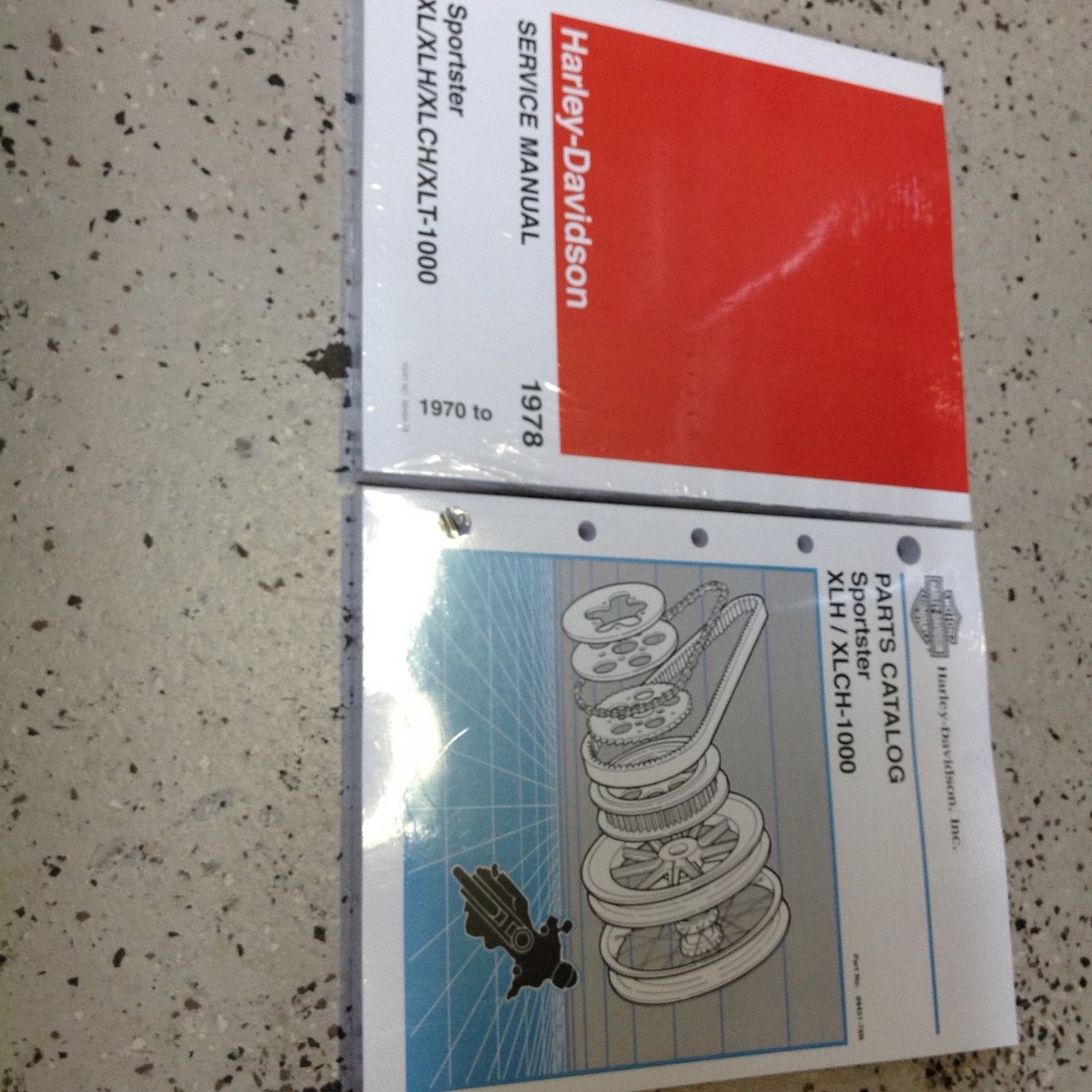 1970 1978 Harley Davidson Sportster XLH XLCH-1000 Service Manual 