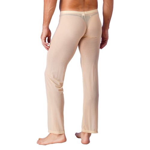 Mens Mesh See Through Pajama Pants Nightwear Sleepwear Bottoms Sexy Underwear - Picture 47 of 72