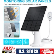 Waterproof Solar Panel for Security Camera Outdoor Solar Power Panel Charger NEW