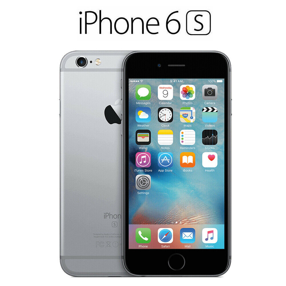 Apple iPhone 6s Plus - 64GB - Silver (Unlocked) A1687 (CDMA + GSM 