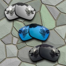 Blue Chrome Grey Black Polarized Lenses Replacement For-Arnette Boiler