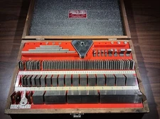 Starrett Webber SS88A1X Steel Gage Block Set, 88 Pcs Grade 0 Steel