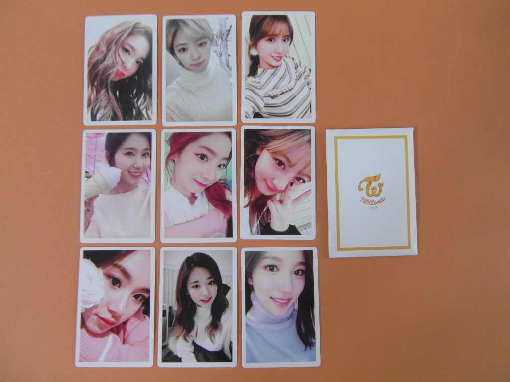 TWICE - TWICEcoaster Lane 2 (A Ver.) (OFFICIAL) 9 PHOTOCARD SET | eBay
