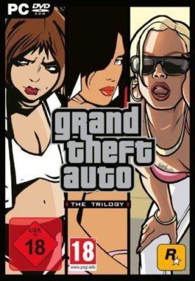 PC Spiel*Grand Theft Auto the Trilogy GTA San Andreas + Vice City + GTA 3
