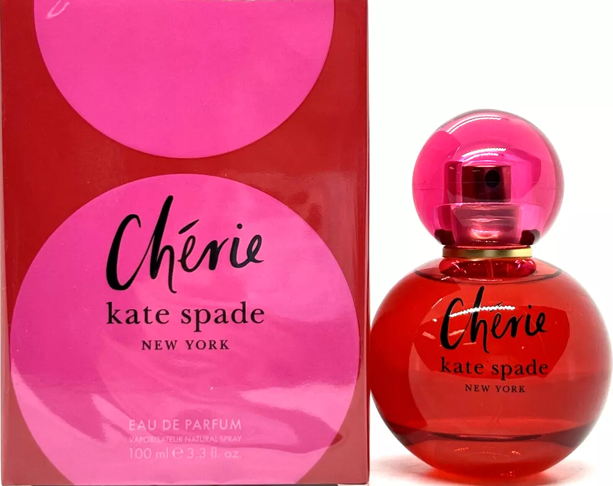 KATE SPADE CHERIE EAU DE PARFUM SPRAY FOR WOMEN 3.3 Oz / 100 ml BRAND NEW  ITEM!!