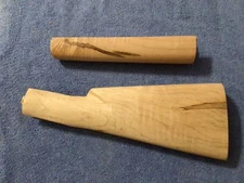 Marlin 336 Rifle Stock@Forend Set Straight Grip Curly Maple Repro