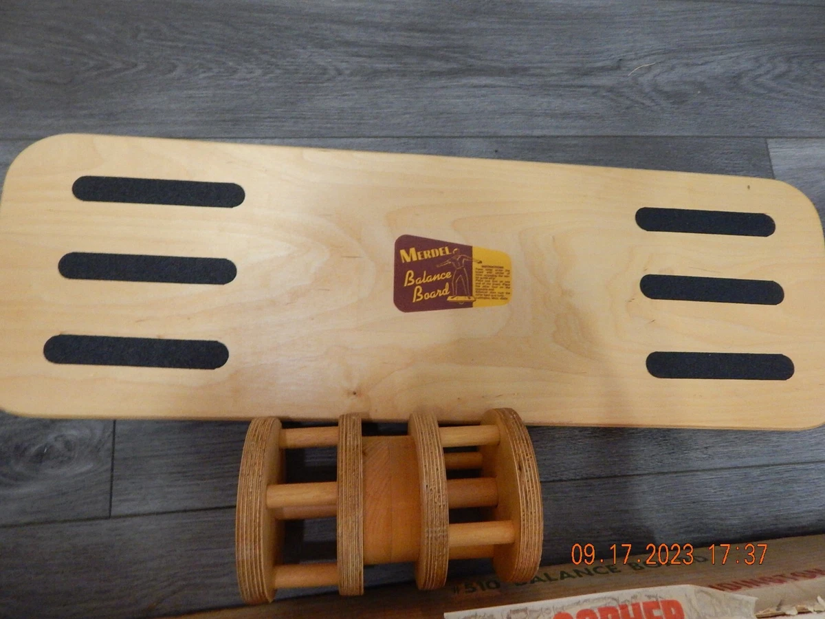 VINTAGE MERDEL BALANCE BOARD L K MADE IN USA NEW IN ORIGINAL