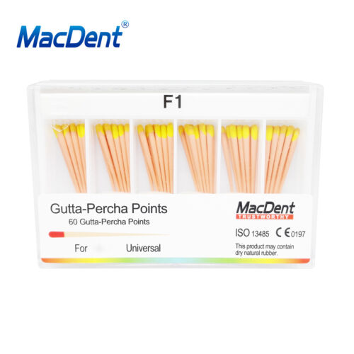 Dental Endo Gutta Percha Points Root Canal Obturation GP0.04/.06 F1 F2 F3 Tips - Picture 6 of 22