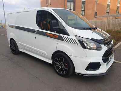 Ford Transit Custom Grafik Seitenstreifen Flügel Motorhaube hinten Aufkleber Sport