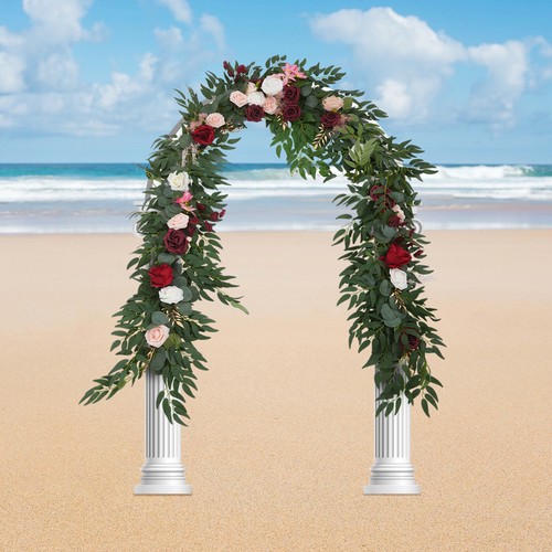 Artificial Floral Garland, Artificial Flower Garland for Wedding Decoration - Picture 10 of 13