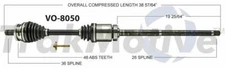 SurTrack VO-8050 CV Axle Shaft