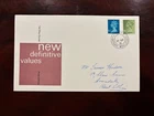United Kingdom 1975 - Elizabeth II 6 1/2p, 8 1/2p FDC stamps Armadale, Bathgate