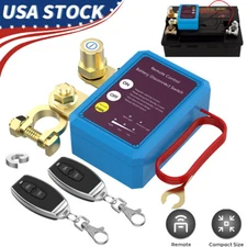 Remote Battery Disconnect Switch 12V 240A Battery Kill Switch for Auto RV ATV