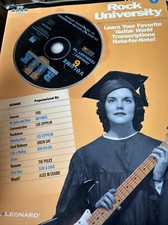Rock University vol 6 Book w CD Learn Zeppelin Roxanne Tool AIC Dylan Deftones