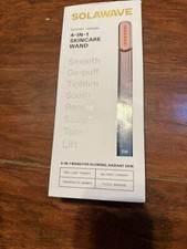 NEW Solawave Radiant Renewal 4 In 1 Skincare Wand. Tested