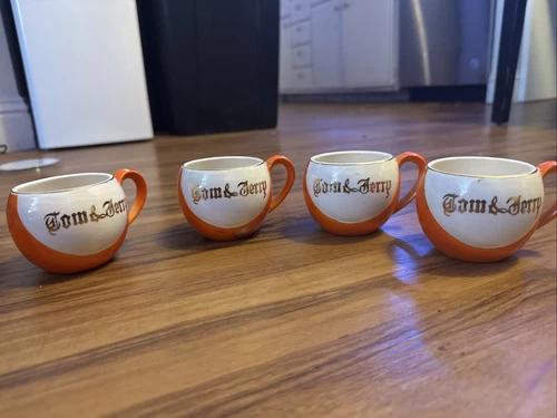 Japan Cups Tom And Jerry 1940s 4 Cups Set