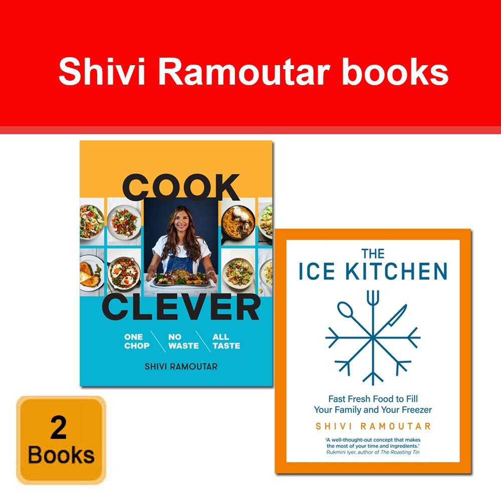 Shivi Ramoutar 2 Books Collection Set Cook Clever, The Ice Kitchen | Hardcover