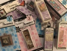 Ranger Memory Glass Slides, Frames, Capsules -Your Choice