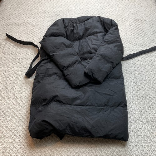 Boohoo Puffer Jacket Womens 4 Bleted Long Polyester Pockets Oversized Solid - Picture 14 of 14