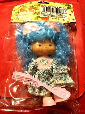 NEW VTG 1980 s Argentina Frutillitas Hortensia  (Hydrangea) Strawberry Shortcake