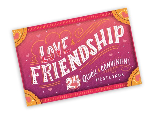 Studio Oh! Snail Mail Cleverly Designed Love and Friendship Postcard Booklet