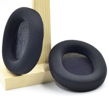 2 Black Fabric Ear Pads Cushion For SteelSeries Arctis 3 5 7 Headband Headsets
