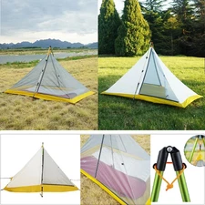 2 Person 40D Silnylon 500g Ultralight Inner Tent Outdoor 4 Season Autumn Camping