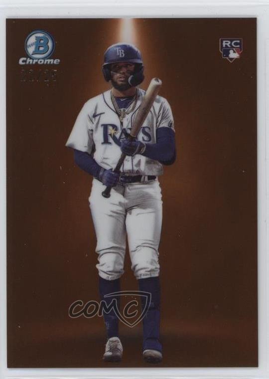 2024 Bowman Spotlights Orange Refractor 21/25 Junior Caminero Rookie RC 0vf5