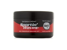 SoftSheen-Carson Sportin' Waves Gel Pomade with Wavitrol III, 3.5 Oz