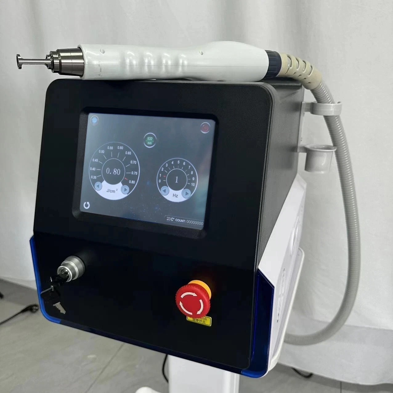 Picosecond Q-Switch ND Yag Laser Machine Pico Laser Tattoo Removal Machine image 1