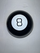 VINTAGE MATTEL MAGIC FORTUNE TELLER 8 BALL TOY - 30188