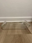 Vintage PYREX Clear 2 Quart Model #232 Casserole Dish 13.5" x7.5" x2" ~ USA!