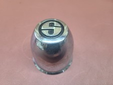 Vintage Antique Superior Center Cap Hubcap Pop Push Thru Chrome Mag Wheel 30089