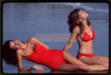 RENEE SIMONSEN & JANICE DICKENSON Original OOAK 1980 Malinowski 35mm Slide A32