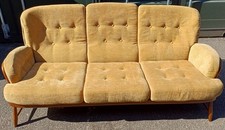 Ercol Jubilee 766/3 3 Seat Sofa - Golden Dawn- FREE/At Cost Delivery
