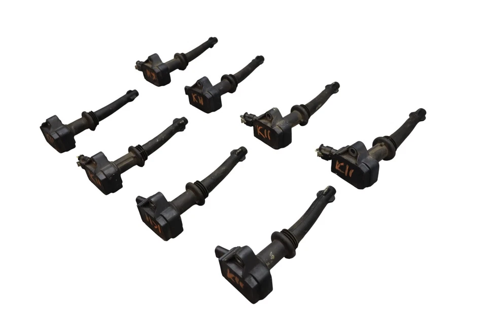 03-12 Land Rover Range Rover HSE L322 Motor Bobina de Encendido Juego de 8 Encendedores OEM Foto 4 de 4