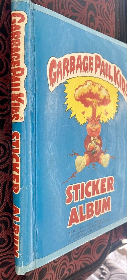 Vintage Garbage Pail Kids 1985 Sticker Album with 93 Stickers | eBay