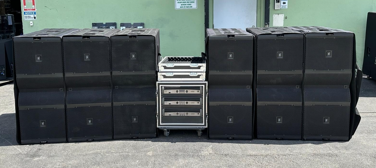 UK　HF8.HF8BWセット JBL-VTX-B28-Arrayable-Dual-18-