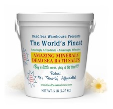 Therapeutic Dead Sea Bath Salts, Detoxifying Moisturizing, 100 Mineral 5