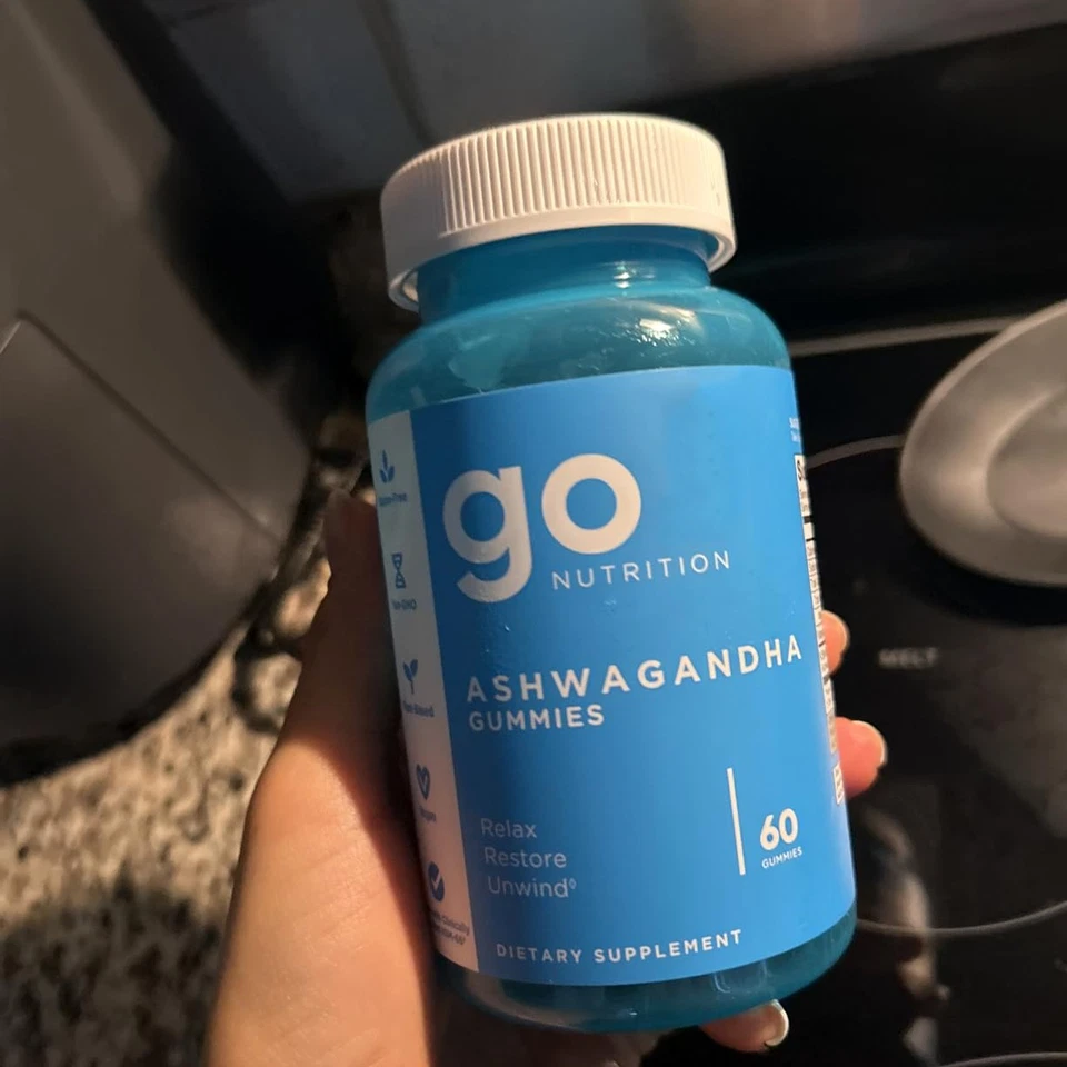 2 Pack Ashwagandha & Vitamin D Gummy Mixed Berry Gelatin Free Gummies 120 Count - Image 3 of 4