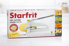 Starfrit Fry Cutter with Stainless Steel Blade – French Fry & Vegetable Cutter