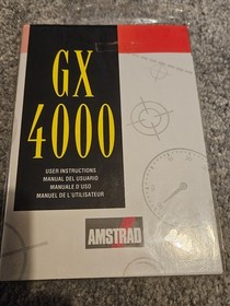 Amstrad GX 4000 Games Console Controllers & Burnin Rubber BOXED + paperwork rare