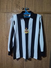 Newcastle United FC Bukta Football Shirt Home 1975/1976 Soccer Jersey Men Size M