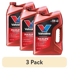 Valvoline MaxLife High Mileage 10W-40 Synthetic Blend Motor Oil 5 Quart 3 Pack 15.16 per gallon