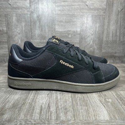 Reebok Royal Complete Sneakers Mens 12 Black Suede Casual NEW