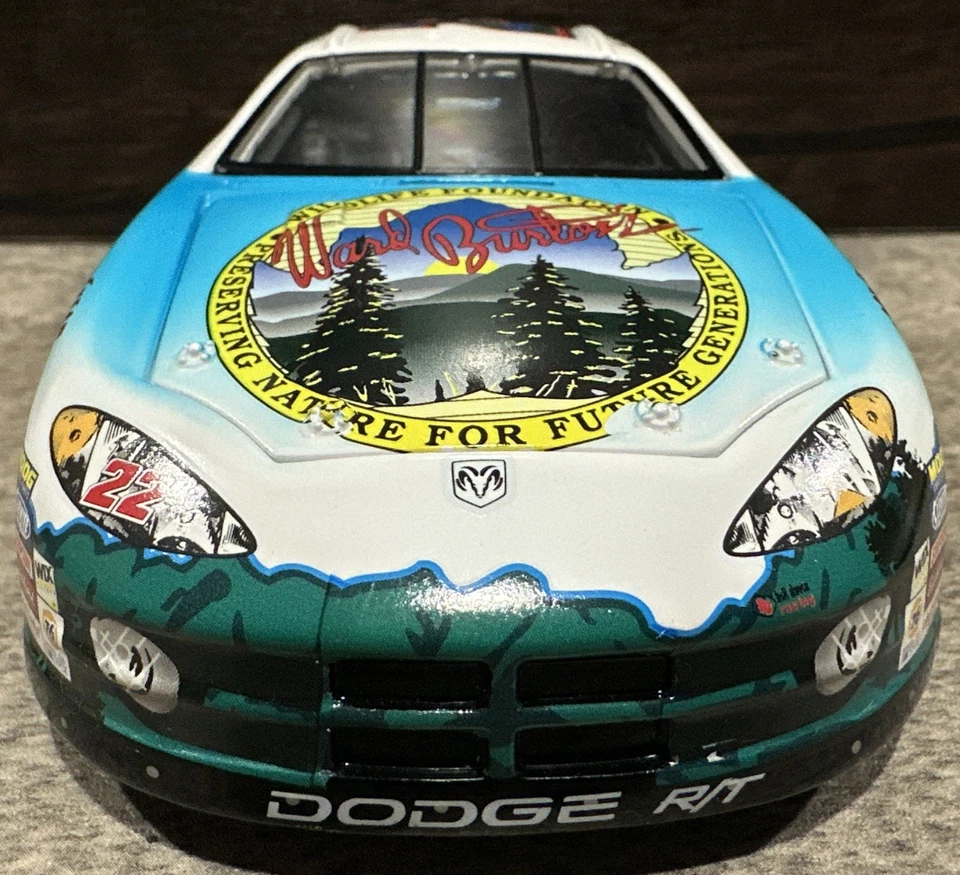 2002 Ward Burton Autographed Wildlife Foundation 1:24 NASCAR Racing Champions - Image 4 of 4