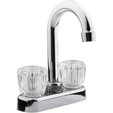 Dura Faucet DF-PB150A-CP RV Swivel Bar with Clear Chrome Polished