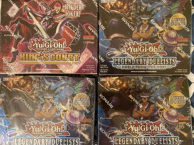 Konami Yu-Gi-Oh! Legendary Duelists Duels From The Deep & King's Court Display  