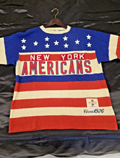 CCM New York Americans Heritage Wool Hockey Sweater Jersey - One Size Circa 1926