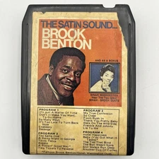 Brook Benton - The Satin Sound- Restored 8 Track Tape - New Pad and Splice